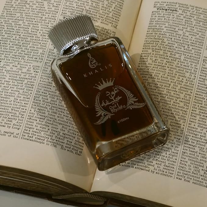 Oud Khalifa Eau de Parfum 3.4 oz - Sweet Arabian Oud Blend with Warm Wood Accords Unisex Perfume loved for its long lasting trail and compliment catching aroma