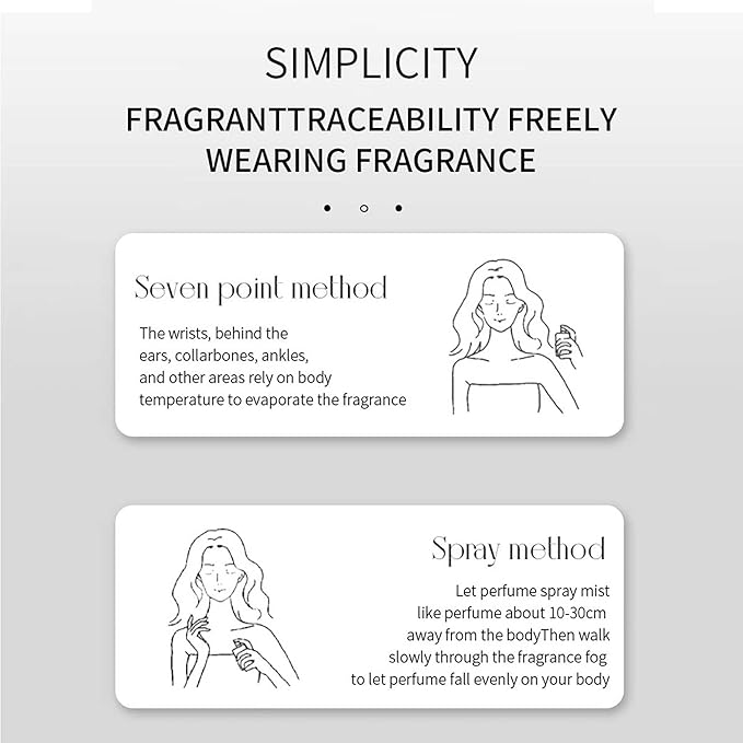 Body Spray for Women, Hair & Body Fragrance Mist, Long Lasting Perfume Spray, Travel Size Womens Fragrance Body Spray