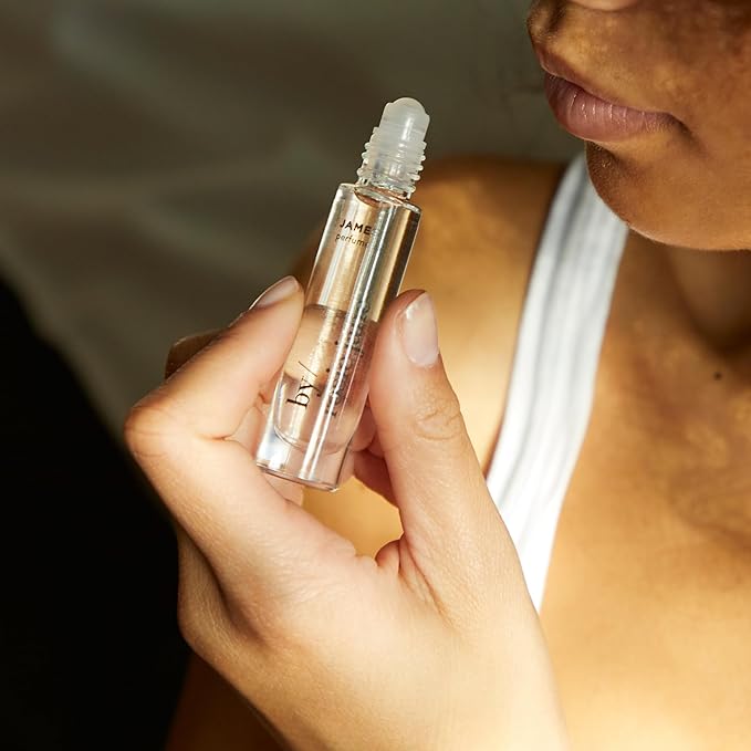 By Rosie Jane Fragrance Oil (James) - Clean Fragrance for Women - Essential Oil Vial with Notes of Fig, Amber, Gardenia - Paraben-Free, Vegan, Cruelty-Free, Phthalate-Free (7.5ml)