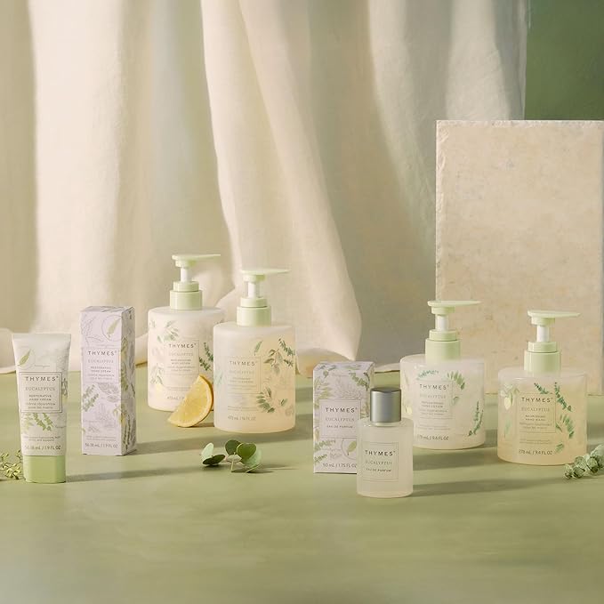 Thymes Eau De Parfum - Scented Perfumes for Women - Women's Fragrances with Notes of Eucalyptus Oil, Lemon, Petitgrain, Bergamot, Lemongrass, & Lush Fir (Eucalyptus, 1.75 fl oz)