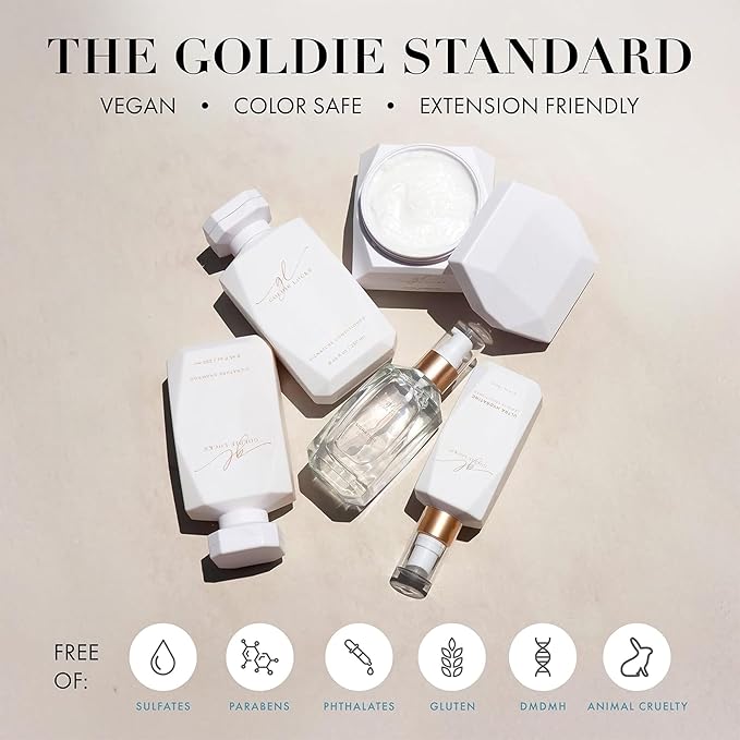 Goldie Locks Ultra Hydrating Shampoo - Sulfate-Free Moisturizing Formula - Maintains Texture and Shine - Safe for Extensions and Color-Treated Hair - Protein-Free - 8.45 fl oz (Packaging May Vary)