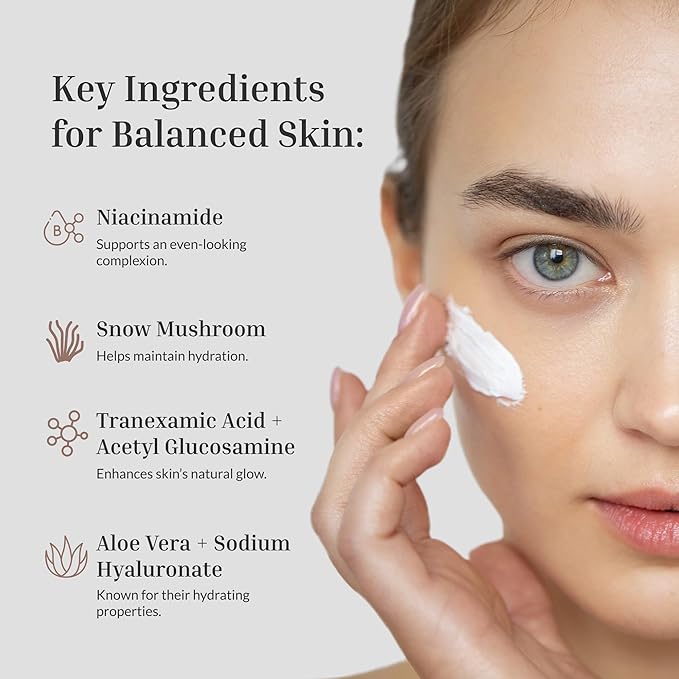 Intense Illuminating Toner with Niacinamide & Snow Mushroom | Hydrating Facial Toner for Radiant Glow & Even Tone | Alcohol-Free, Vegan (3.4 fl Oz)