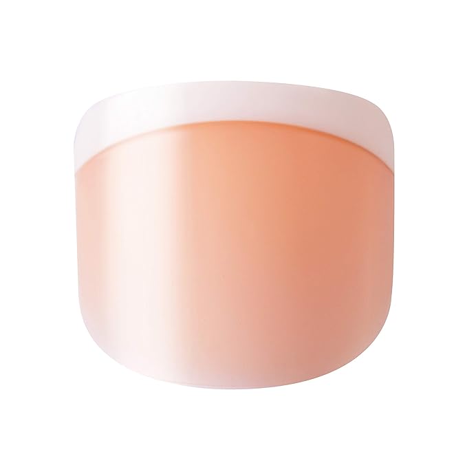 KISS Everlasting, Press On Toenails, Nail Glue Included, 'Limitless', French, Short Size, Squoval Shape, Includes 24 Nails, 2g Glue, 1 Manicure Stick, 1 Mini file