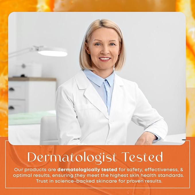 Vitamin C & Collagen Eye Serum - Dermatologist Tested, Anti-Aging, Korean Skin Care, Even Skin Tone, Firms & Hydrates - Vegan, Cruelty-Free, Clean Beauty, 95% Natural- 1.69 Fl.Oz