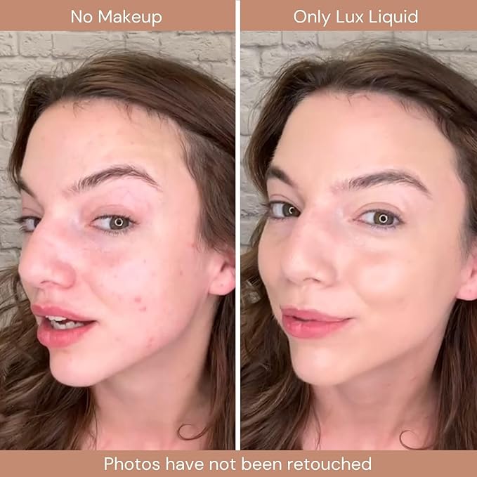 BaeBlu Organic Aloe-Based LUX Liquid Foundation, Natural Vegan Gluten-Free Made in USA, Cream