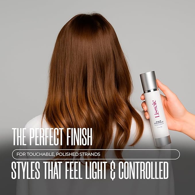 Hair Polymer Leave-In Treatment 4 fl oz – Keratin + Collagen + Ceramide NP/AP – Aloe & Argan Deep Hydration – 24 h Frizz Control – Heat Protectant Up to 450 °F – Paraben-Free, Cruelty-Free