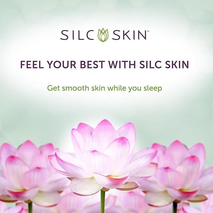 SilcSkin Facial Pad - Full Face Set Reusable Pads, Self-Adhesive Silicone Face Patches, Wrinkle Patches for Face and Eyes - 7 Reusable Face Pads
