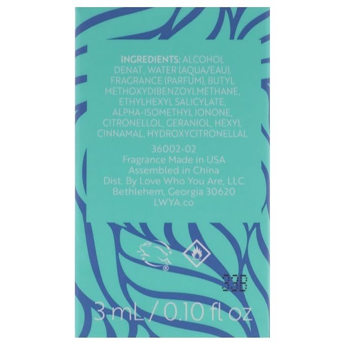 Tenacity Perfume for Women - Floral Fruity Fragrance - Notes of Italian Bergamot, Jasmine, Vanilla, and Sandalwood - 0.1 oz Mini EDP Spray