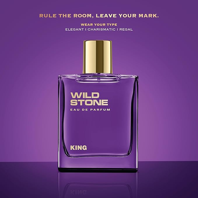 King Perfume for Men| Luxury Eau De Parfum | Long-Lasting Fragrance | Best Gift for Him l Premium Perfume for Men l Infused with Woody & Oriental Notes 100 ml 3.4 Fl oz