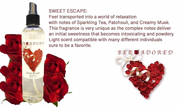 Body Spray, Sweet Escape, 8 Fluid Ounce