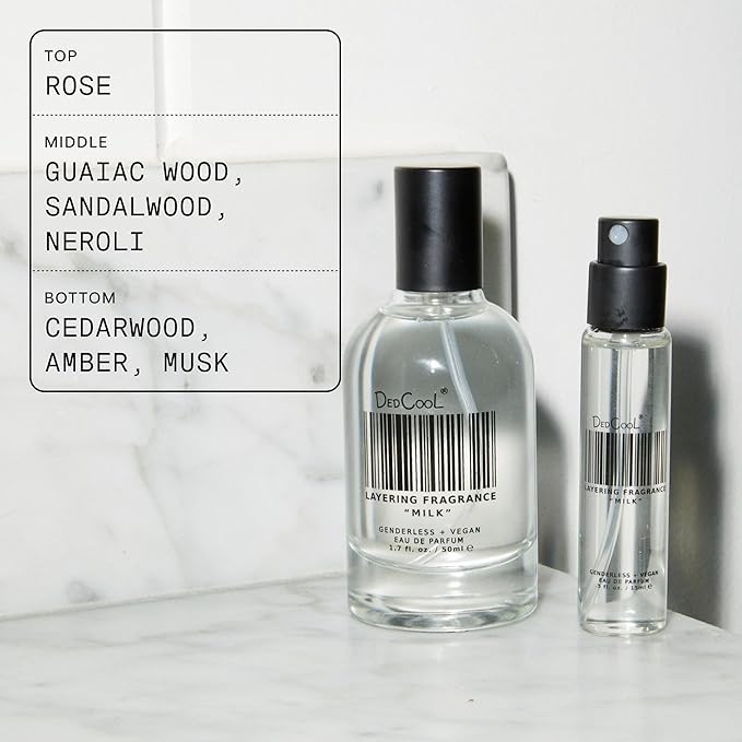 DedCool Eau de Parfum (Smiley Face Garden- 1.7 fl oz) With Notes of Rose, Guaiac Wood, Musk, Perfume for Men and Women, Luxury Fragrance, Long Lasting, w/Essential Oils, Non-Toxic, Fragrance For All