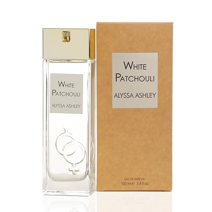 Alyssa Ashley White Patchouli - Floral and Citrus Women Perfume - Perfume for Women with Warm Spices - Elegant Perfumes for Women - 3.4 oz EDP Spray