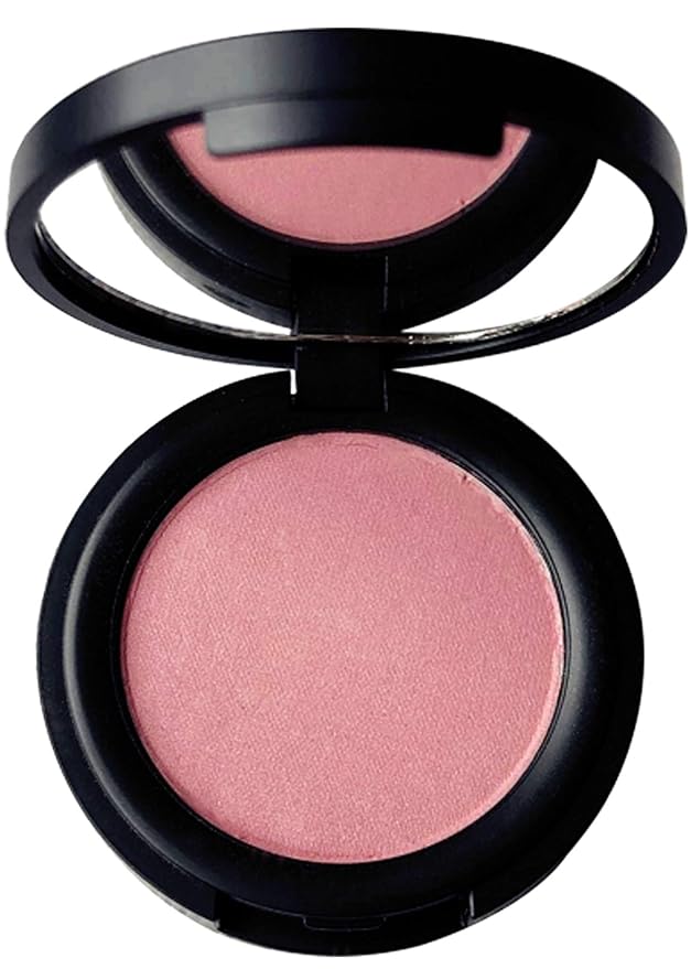 Mom's Secret 100% Natural Blush, Organic, Vegan, Gluten Free, Natural Pressed Blush, Cruelty Free, Made in the USA, 0.18 oz (Petal)