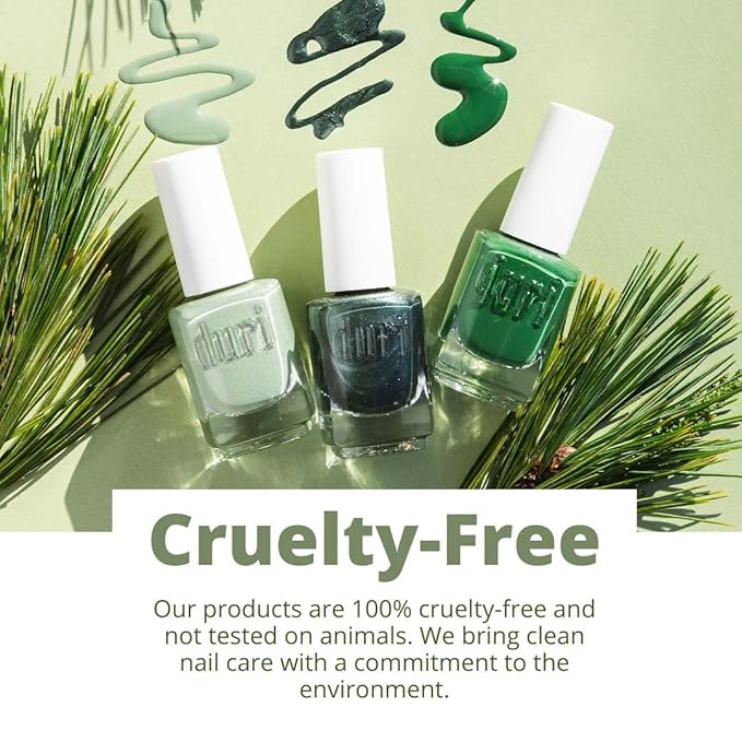 duri Nail Polish, 779 Monkeying Around, Woodland Green, Full Coverage, Glossy Finish, 0.45 Fl Oz