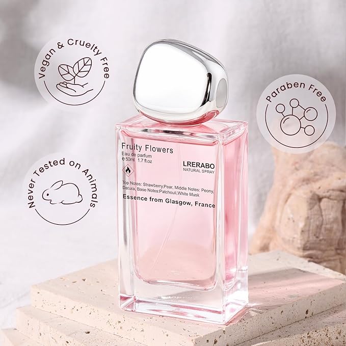 Strawberry Vanilla Eau de Parfum - Inspired by Y.'s Mon Paris Perfume For Women, With Bergamot, Raspberry, and Orange, Women Gifts - Fragrance Spray 50 ml | 1.7 oz