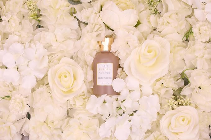 Felisa Golden Tuberose Eau de Parfum Intense (3.4 fl oz) – Long Lasting Vegan Powerful Floral Perfume, Luxurious and Seductive with Tuberose, Jasmine Sambac, Magnolia and Peony