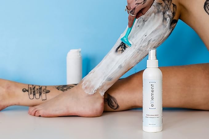 Hypochlorous Acid Face and Spray - 1 L Refill – Daily Toner – Dry Skin - Facial Cleanser - Tattoo Aftercare – Post Workout Refresher - Piercing Aftercare – Lash Cleanser - All Natural - e11ement