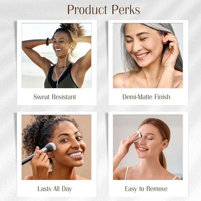 BaeBlu Organic Aloe-Based LUX Liquid Foundation, Natural Vegan Gluten-Free Made in USA, Agave