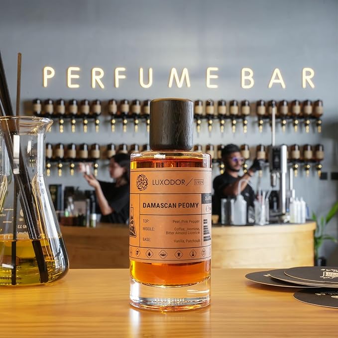 Damascus Poemy - Inspired by Y S.L's B.lack O.pium - pheromones perfumes for women cologne - dupes fragrances - Clean Paraben Free Vegan - 3.4 fl. oz (100ml) with perfume oil 10 ml roll-on