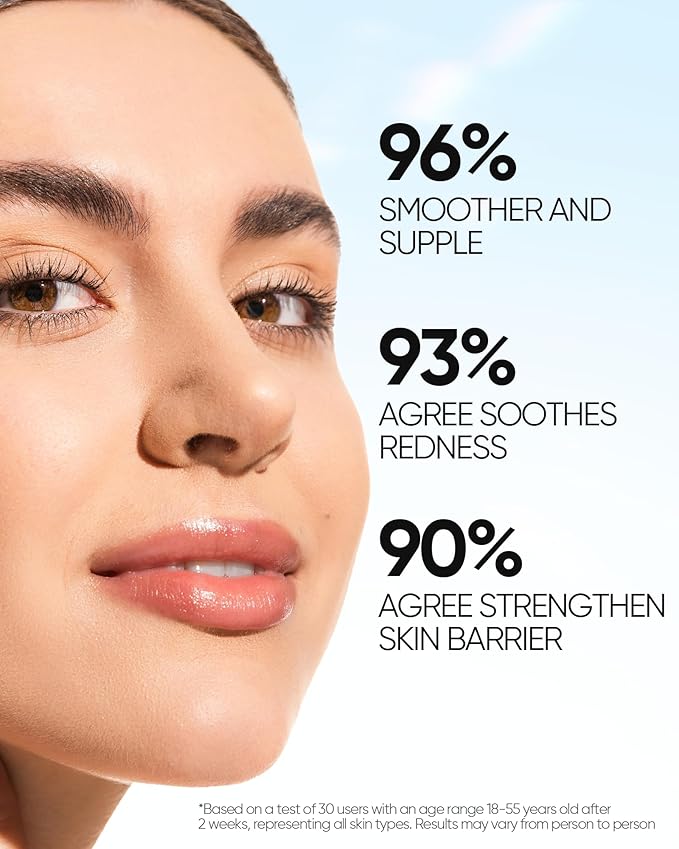 5X Ceramides Moisture Barrier Cream, Hydrating Skin Barrier Repair Face Moisturizer for All Skin Types with Hyaluronic Acid & Centella, Daily Moisturizer, Non-Comedogenic