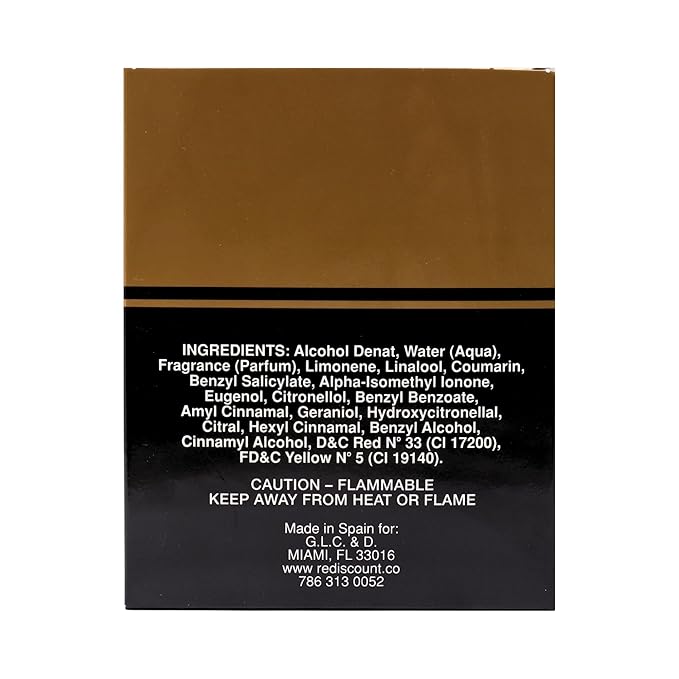 Men's Classic Eau de Toilette, Woody & Spicy, Refreshing, Invigorating, Fresh Scent 3.3oz