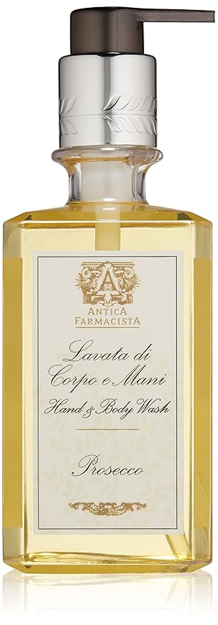 Antica Farmacista Hand & Body Wash - Luxury Nourishing Body Wash - Hydrating Hand Cleansing Wash - Bath & Body Gift - Prosecco, 10 fl oz
