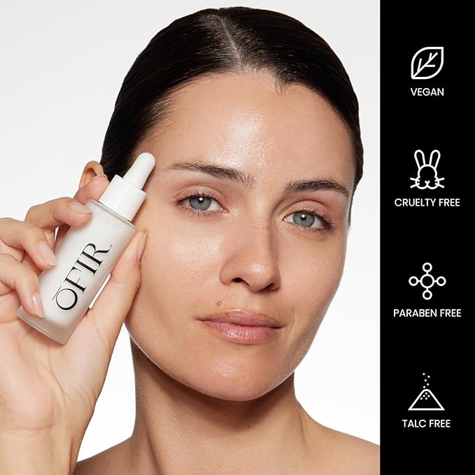 OFIR Face Milk Hydrating Cream Serum for Dewy Radiance | Lightweight Hydrating Face Serum for Women | Brightening Sheer Glow Primer | Daily Skin Care Formula | Smoothing Finish | 1 FL OZ Bottle