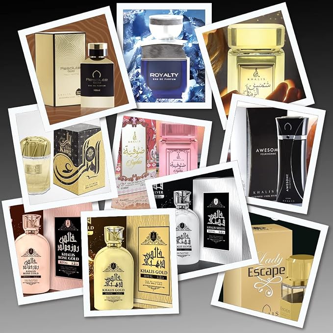 Maison d'Orient Women's Perfume Sampler Lot x 20 Sample Vials - Designer Fragrance Samples from the House of KHALIS Fragrances Dubai