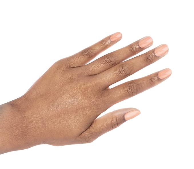 duri Nail Polish, 366 Senorita, Peach, French Manicure Finish, Semi Sheer, Glossy Finish, Fast Drying, 0.45 Fl Oz