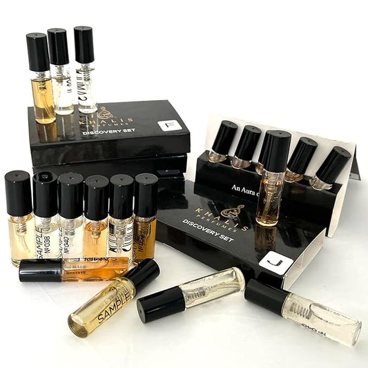 Maison d'Orient Women's Perfume Sampler Lot x 20 Sample Vials - Designer Fragrance Samples from the House of KHALIS Fragrances Dubai