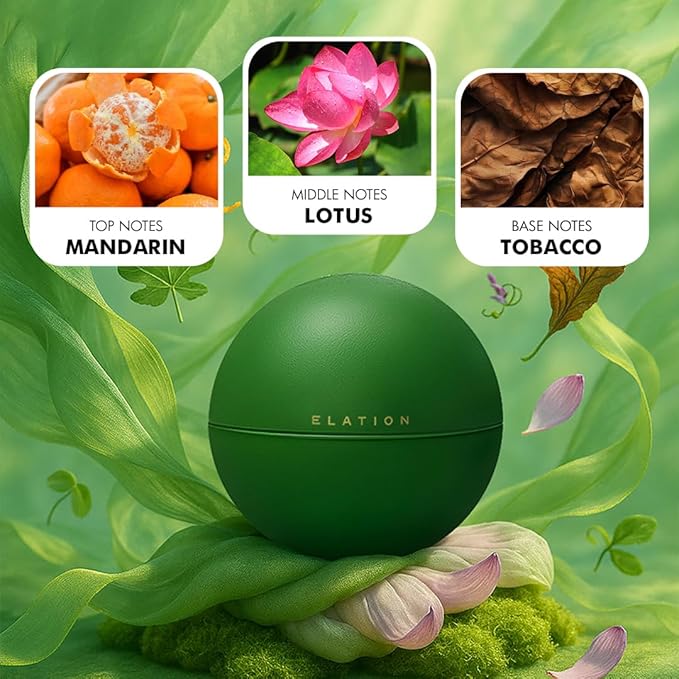 Elation 75ml EDP Premium Long Lasting Fragrance | Luxury Masculine Scent for Men | Vegan, Cruelty Free | Skin Safe | Affordable Perfume for Men | Travel Friendly Perfume