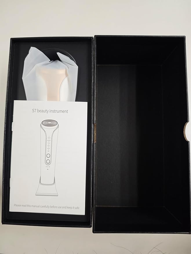 Skin Firming Facial Massager, 6-in-1 Beauty Device for Home Use, 5-Level Skin Rejuvenation and Toning Tool for a Radiant Glow