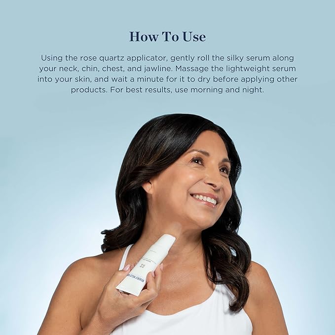 Beverly Hills MD Rapid-Lift Advanced Neck Serum- Reduce Wrinkles & Tone Skin- Anti-Aging Formula for Lifting and Smoothing Sagging Skin on Neck, Chin, & Chest w/Polyphenols (Old Formula)