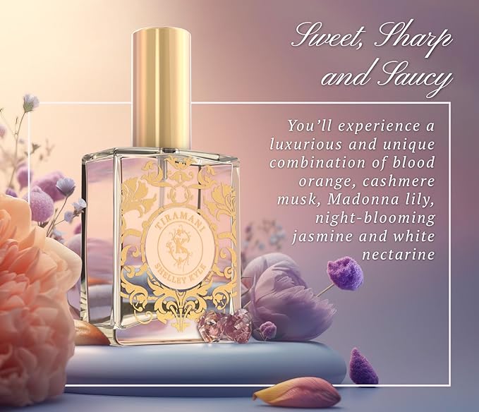 Shelley Kyle Tiramani Perfume with Perfect Floral Fragrance, Long-Lasting Scent, Great Choice for Everyday Wear, 30ml