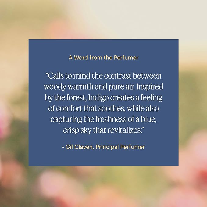 Aera Mini Indigo - Essential Oil for Home - Crisp Apple and Cedarwood Fragrance - Notes of Citrus, Jasmine and Sandalwood- Scent Refill - Capsule Size Works with Mini Diffuser