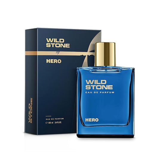 Hero Perfume for Men| Luxury Eau De Parfum | Long-Lasting Fragrance | Best Gift for Him l Premium Perfume for Men l Infused with Aromatic & Marine Notes 100 ml 3.4 Fl oz