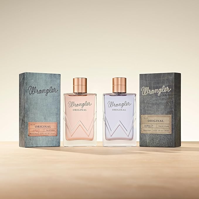 Wrangler Original Woman's Perfume by Tru Western, 2.5oz, Blackberry, Pear, Wild Berries, Sugared Fruits & Tart Fruit Scent, Vibrant Feminine Fragrance