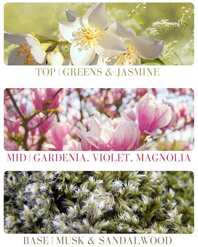 Gardenia Natural Hair & Body Mist Spray, Pure Essential and Fragrance Oils, Alcohol-Free, Handmade in California, 0.5Fl Oz