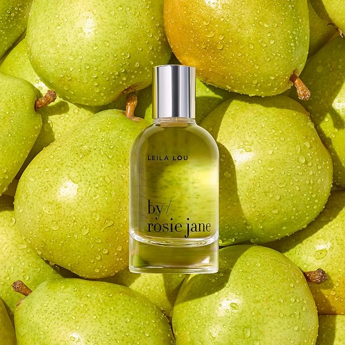 By Rosie Jane Eau De Parfum Spray (Leila Lou) - Clean Perfume for Women - Non-Toxic Body Mist with Notes of Juicy Pear, Sweet Jasmine & Tangerine Skin - Paraben, Sulfate & Phthalate Free (50ml)