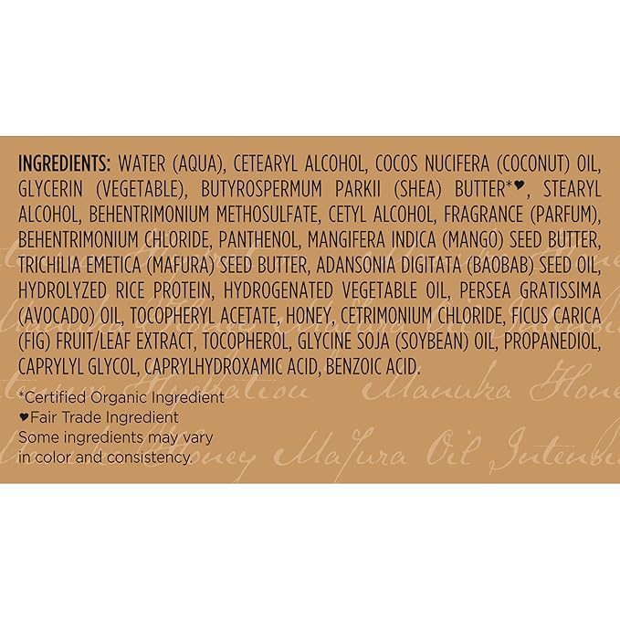 SheaMoisture Intensive Hydration Hair Masque Manuka Honey & Mafura Oil For Dry, Damaged Hair Deep Conditioning Hair Treatment 11.5 oz