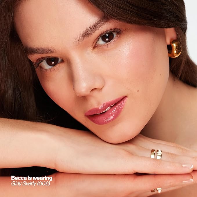 REVLON Super Lustrous Glass Shine Balm, Hydrating Tinted Lipstick, Sheer, Glossy Shiny Finish, 010 Spiced Wine, 0.11 oz
