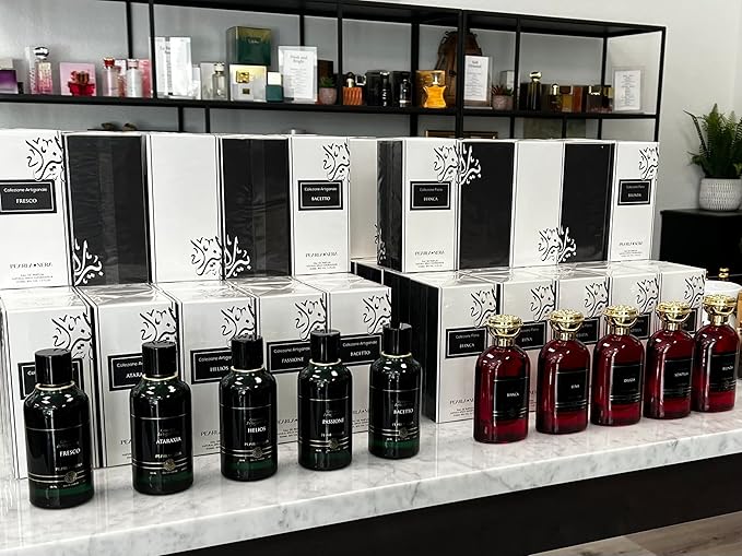 Complete Fragrance Discovery Set of 20 Samples, Featuring Spray Vials from the House of Maison d'Orient Arabian Oud Perfumes (Muestras de Fragancias Arabes)
