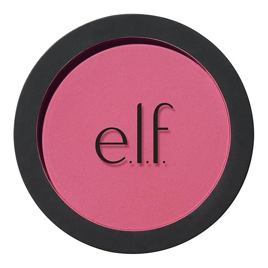 e.l.f. Primer-Infused Matte Blush, Long-Lasting, Lightweight & Buildable Powder Blush, Delivers A Matte Finish, Vegan & Cruelty-Free, Always Vibrant