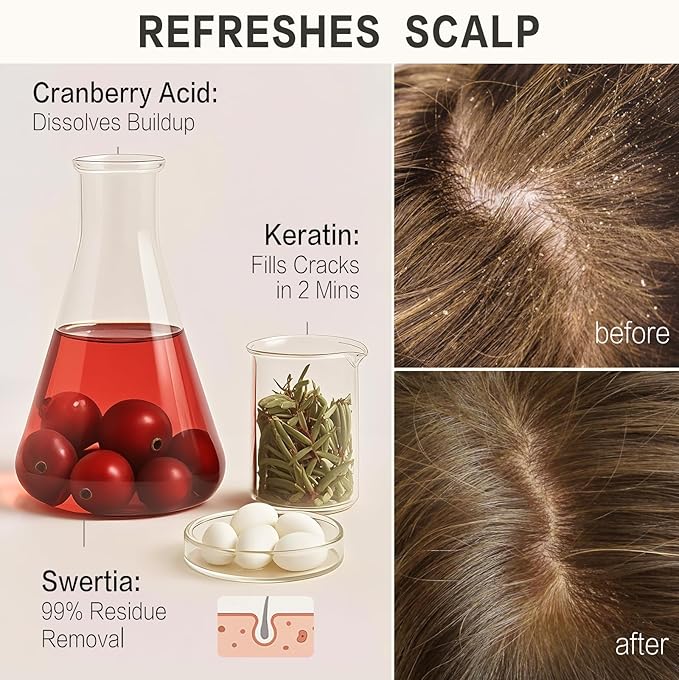 DEMIKI Japanese Shampoo and Conditioner Set for Women,Sulfate Free Shampoo for Oily Hair,Paraben Free, Sulfate Free, Rose Scent,Clarifying Shampoo Moisturizing and Volumizing Natural Hair Care,32oz