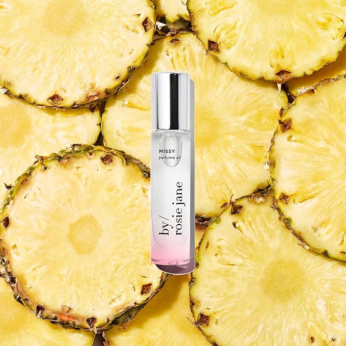 By Rosie Jane Fragrance Oil (Missy) - Clean Fragrance for Women - Notes of Coconut, Green Mandarin, Pineapple and Frangapani - Paraben-Free, Vegan, Cruelty-Free, Phthalate-Free (7ml)