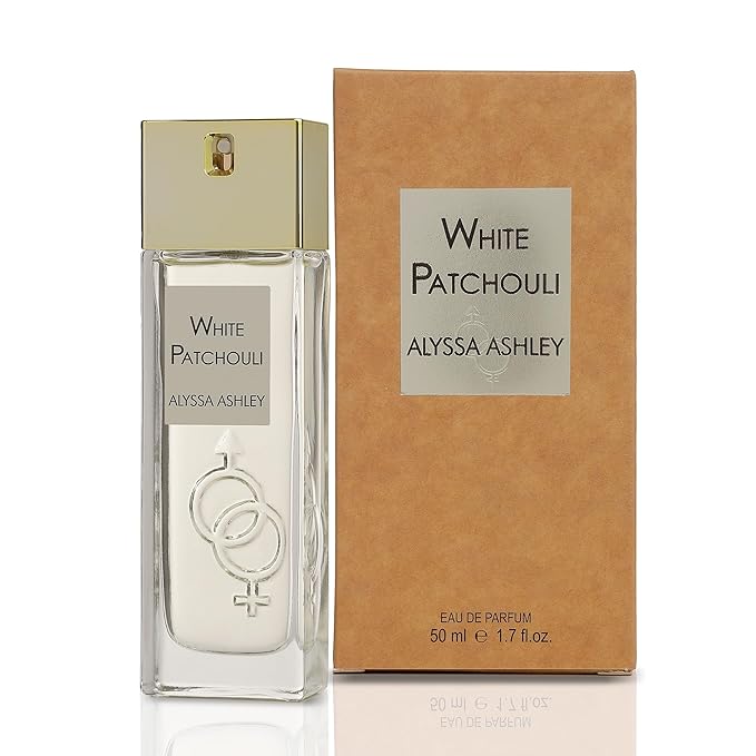 Alyssa Ashley White Patchouli - Floral & Citrus Elegant Perfumes - Perfume for Women with Warm Spices - EDP Spray, 1.7 oz