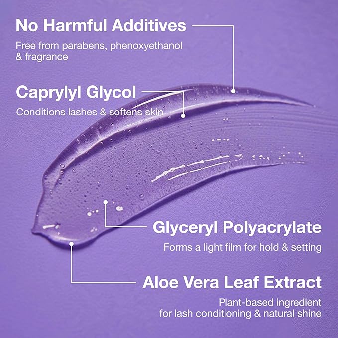 BELLE Lash Fixer – Nourishing Lash Serum & Fixer, Long-Lasting Curl, Smudge-Free, Lightweight Daily Lash Care, Gentle Formula, Cruelty-Free, 10ml / 0.34 fl.oz