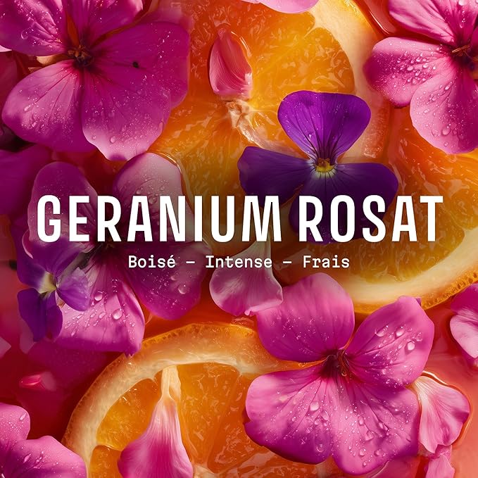 Panier des Sens - Rose Geranium Eau de Toilette 1.7 Floz – Enveloping & Floral Fragrance - Daily Light Perfume for Women - Parfum Crafted in Grasse, France - Elegant Packaging Perfect Gifts for Her