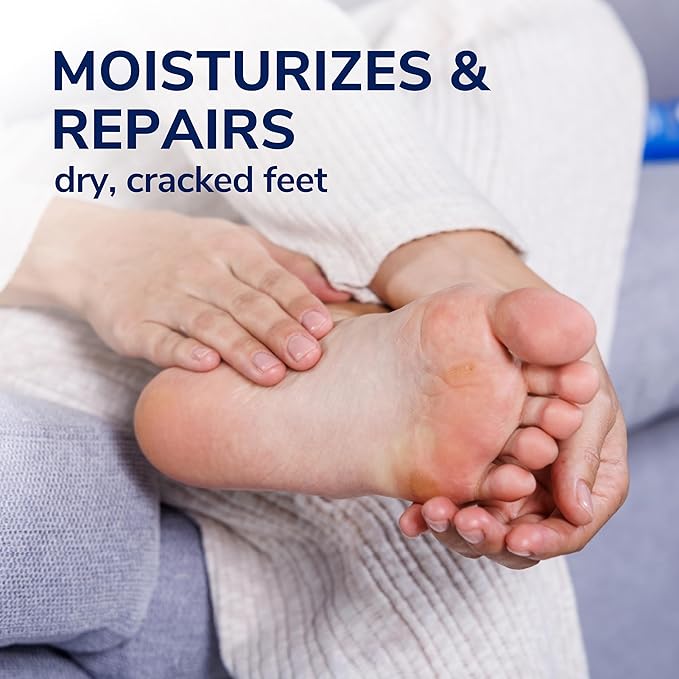Dr. Scholl's Dry, Cracked Foot Repair Ultra-Hydrating Foot Cream Moisturizer, 3.5 oz, Skin Care Foot Lotion with 25% Urea for Dry Cracked Feet, Heals and Moisturizes for Healthy Feet