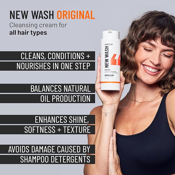 Hairstory New Wash Original Better Bottle, 8oz